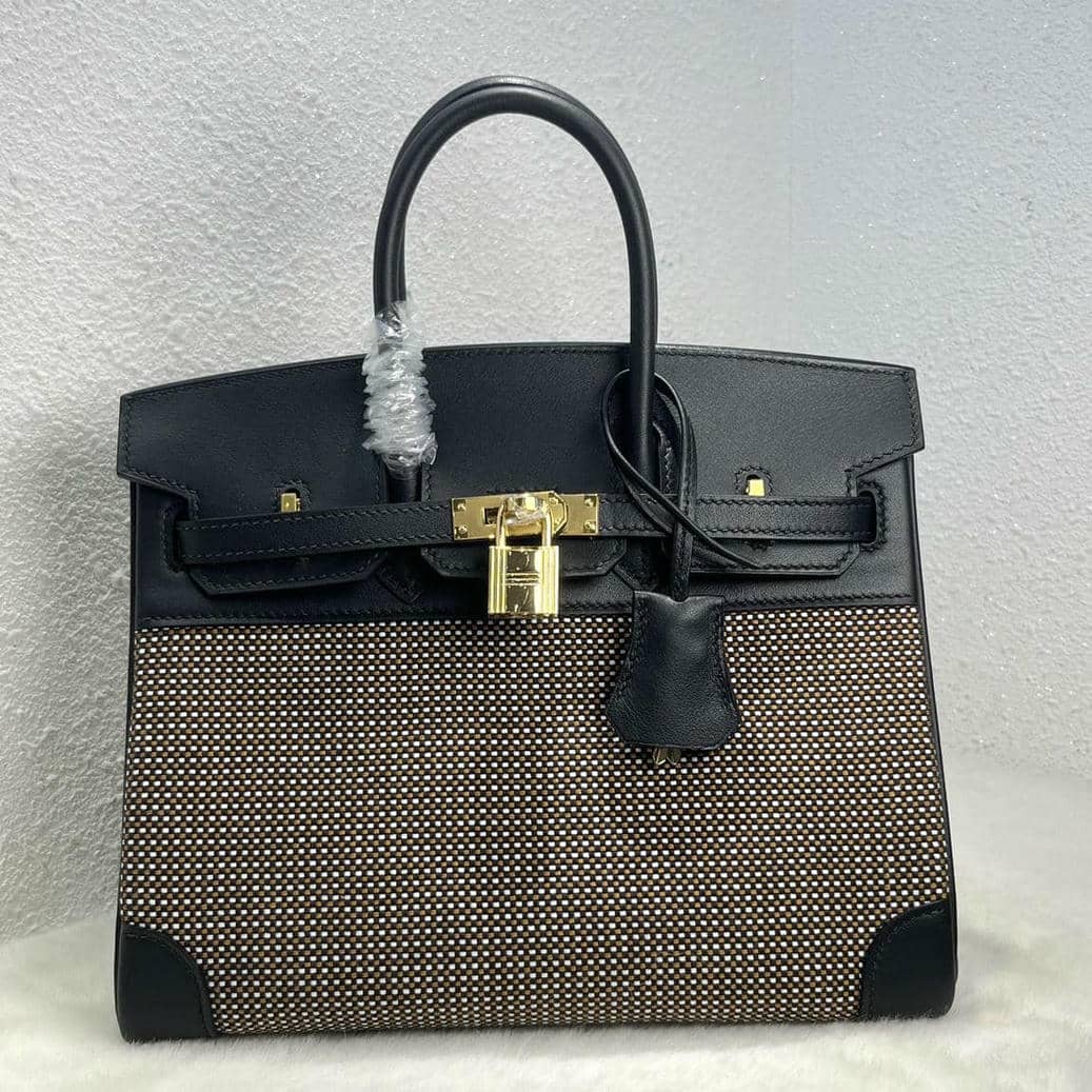 Birkin Canvas-Leather Mix-23